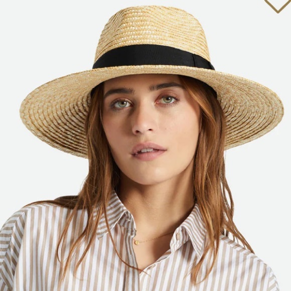 Britton Straw Hat Sz M - Picture 2 of 10